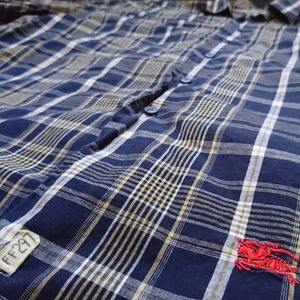 Vintage Burberrys Short Sleeve Button Down Shirt